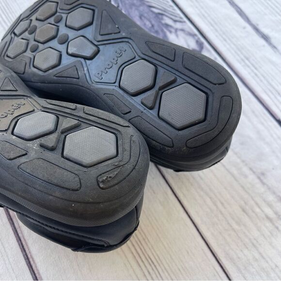 Propet Parker Black Leather Casual Comfort Shoes Mens Size 10 Strap MCA033L - Picture 8 of 9